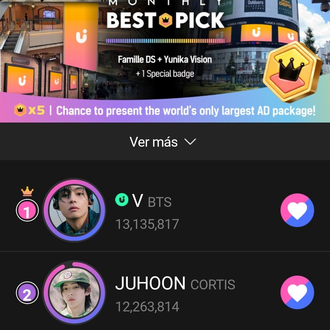 Foto terbaru V (BTS)