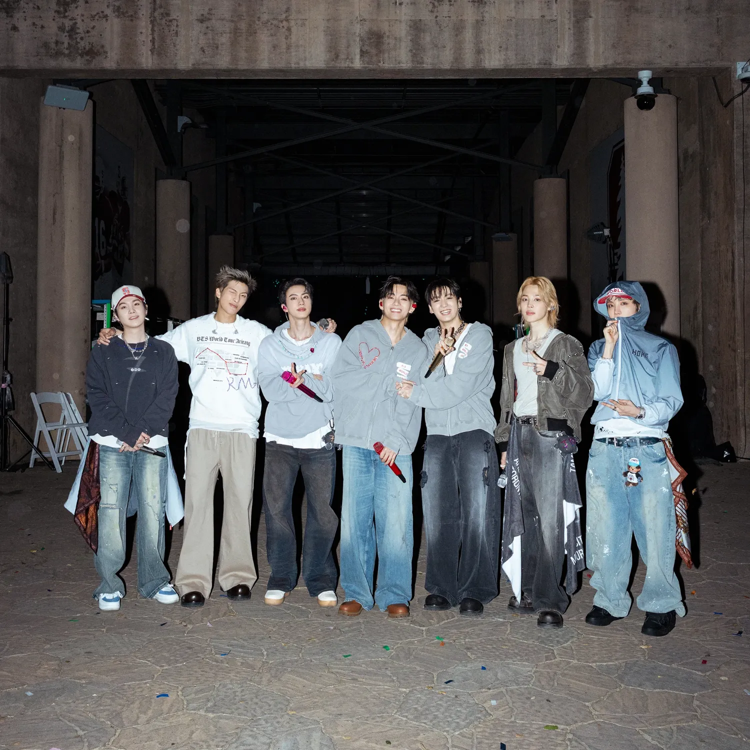 Potret di balik layar BTS