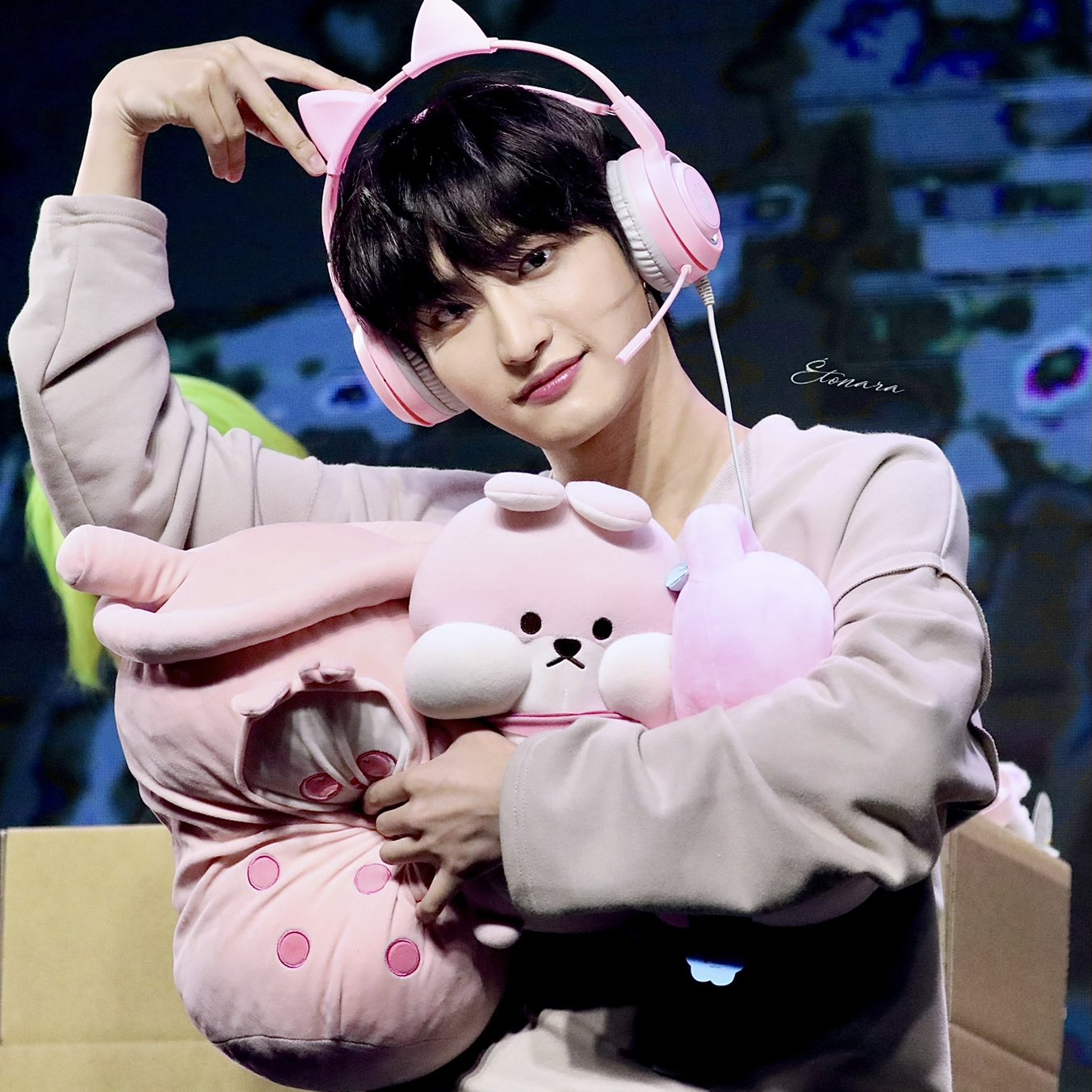 星和 (ATEEZ)的幕後花絮