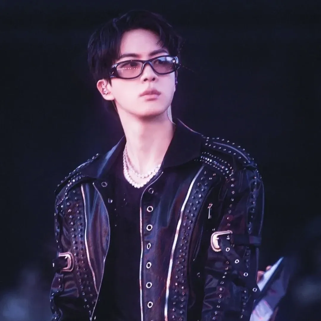 Recent activity shot of Jin (BTS)