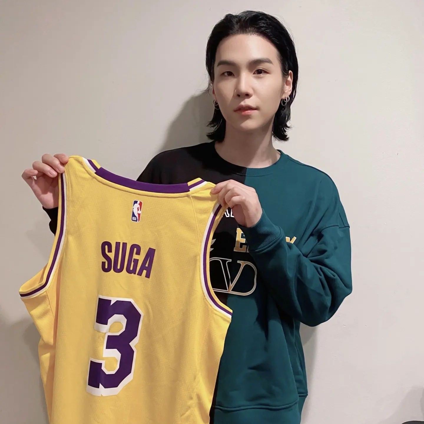 Recent activity shot of SUGA (BTS)