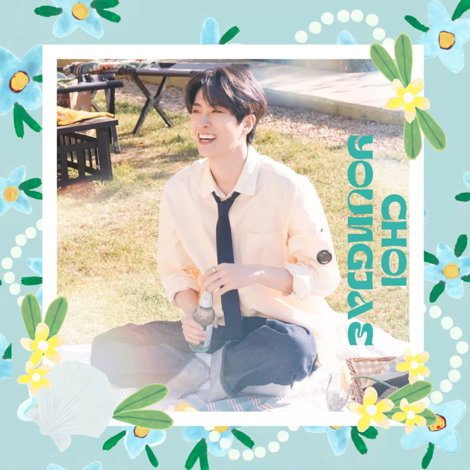 A moment captured by Youngjae (GOT7)'s fan