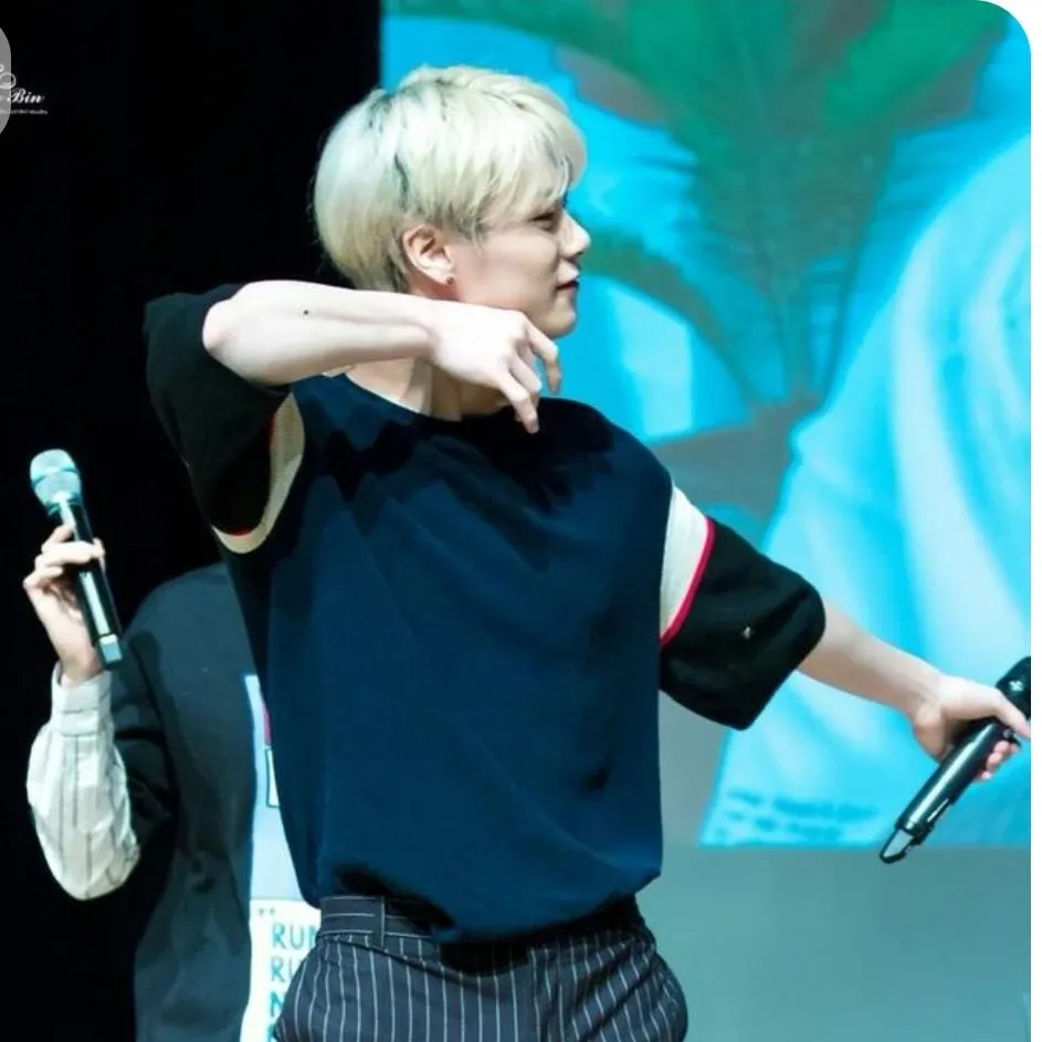 Recent activity shot of Moonbin (ASTRO)