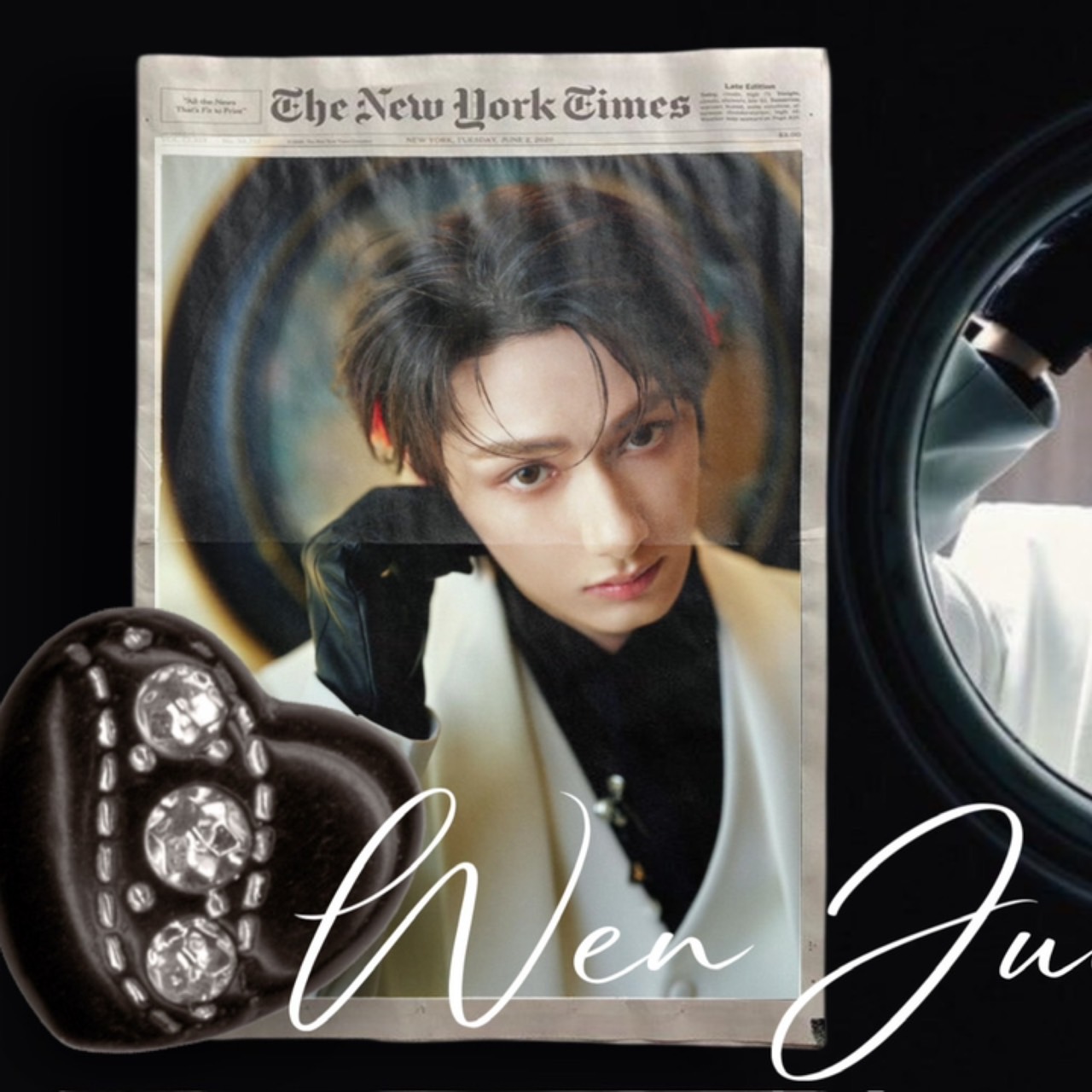 Recent activity shot of Jun (SEVENTEEN)