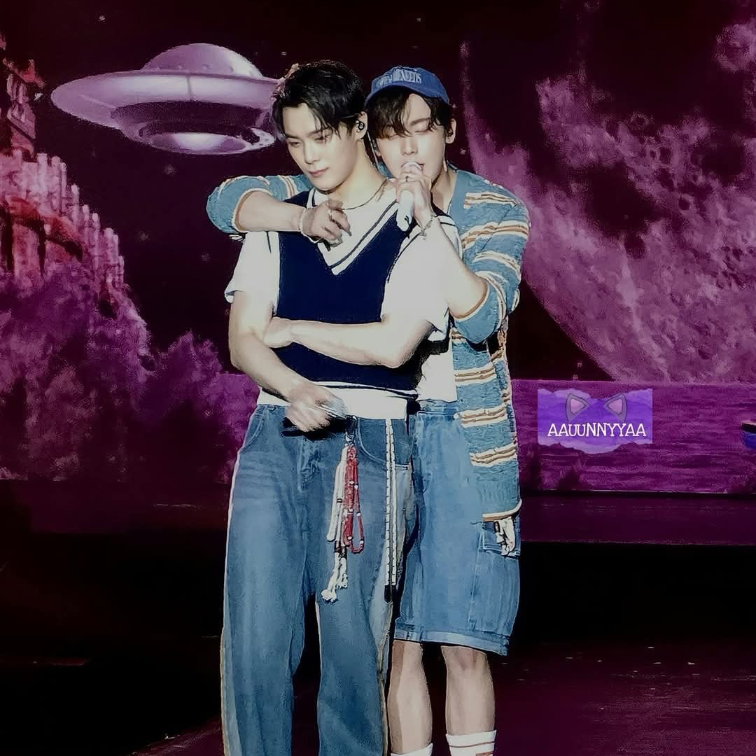 A moment captured by Moonbin (ASTRO)'s fan