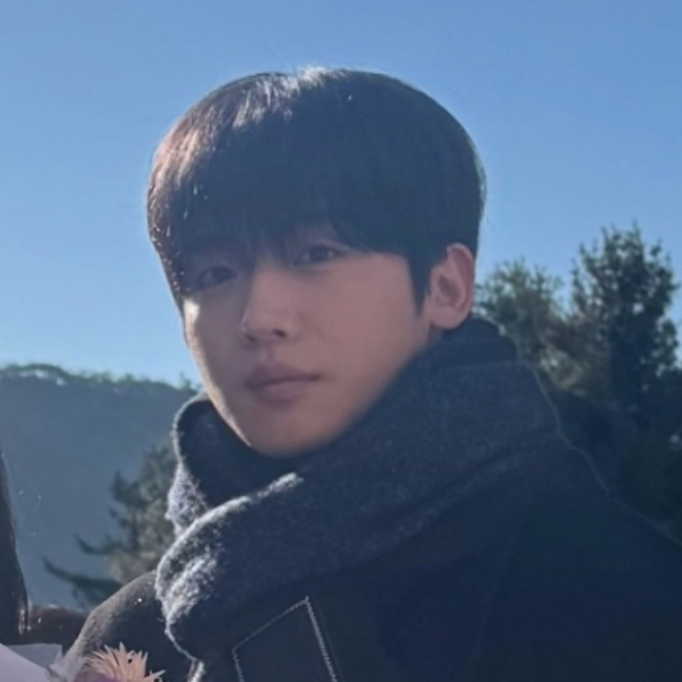 A moment captured by Kim Yohan (WEi)'s fan