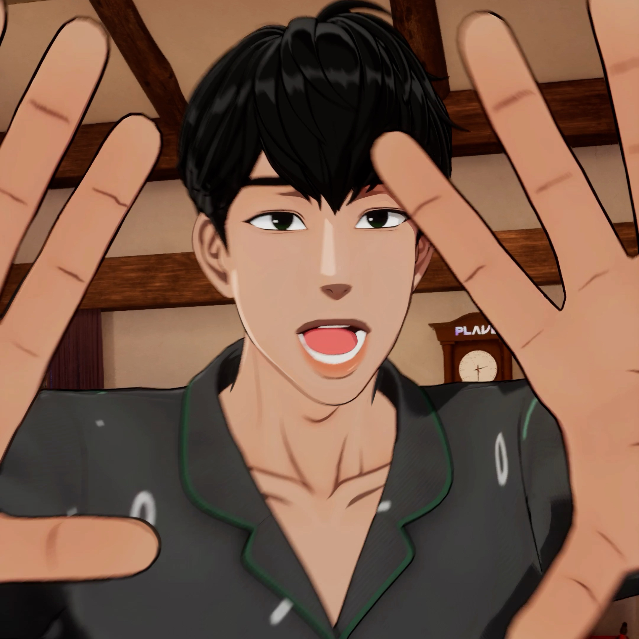 A moment captured by Hamin (PLAVE)'s fan