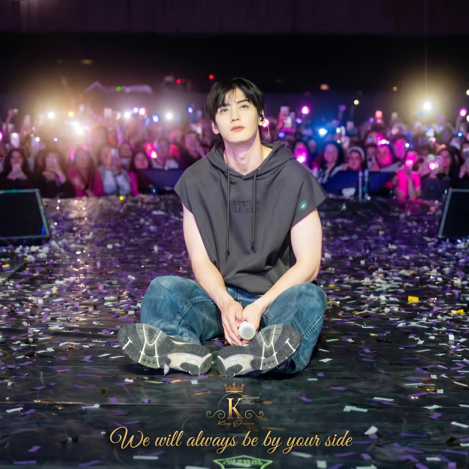 A moment captured by Eunwoo (ASTRO)'s fan