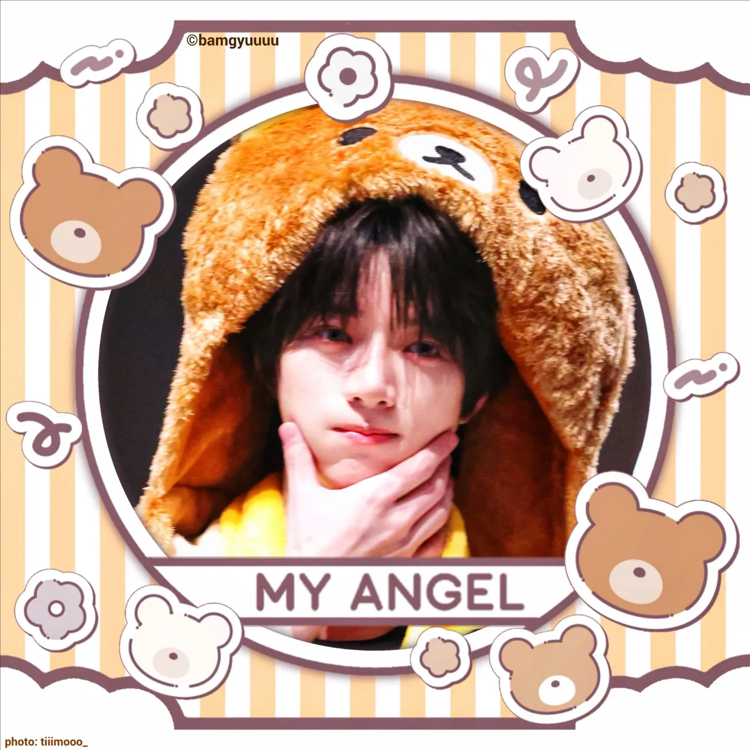 A moment captured by Beomgyu (TOMORROW X TOGETHER)'s fan