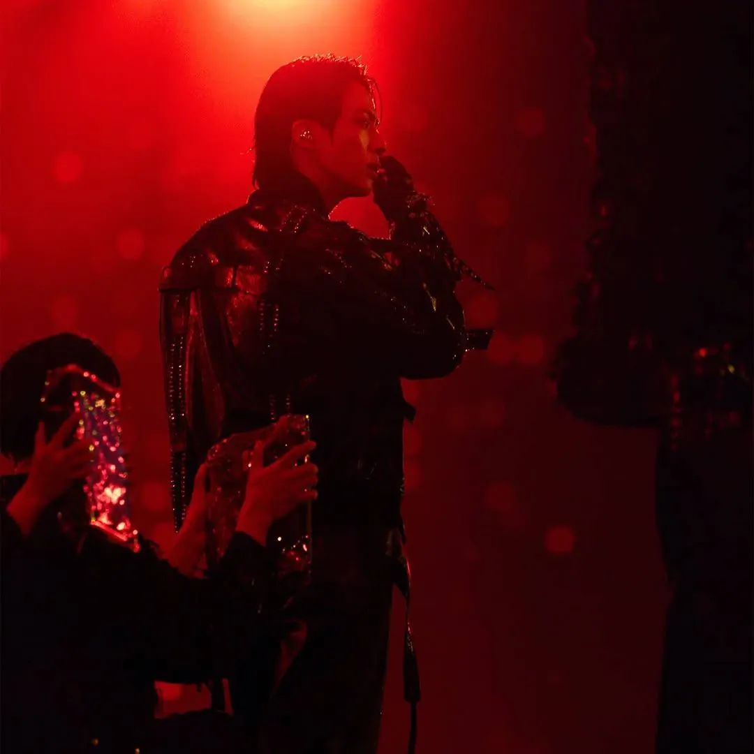 Recent activity shot of Jin (BTS)