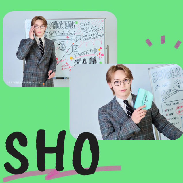 Behind-the-scenes cut of Yonashiro Sho (JO1)