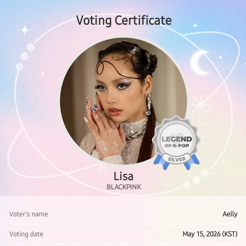 Latest photo of Lisa (BLACKPINK)