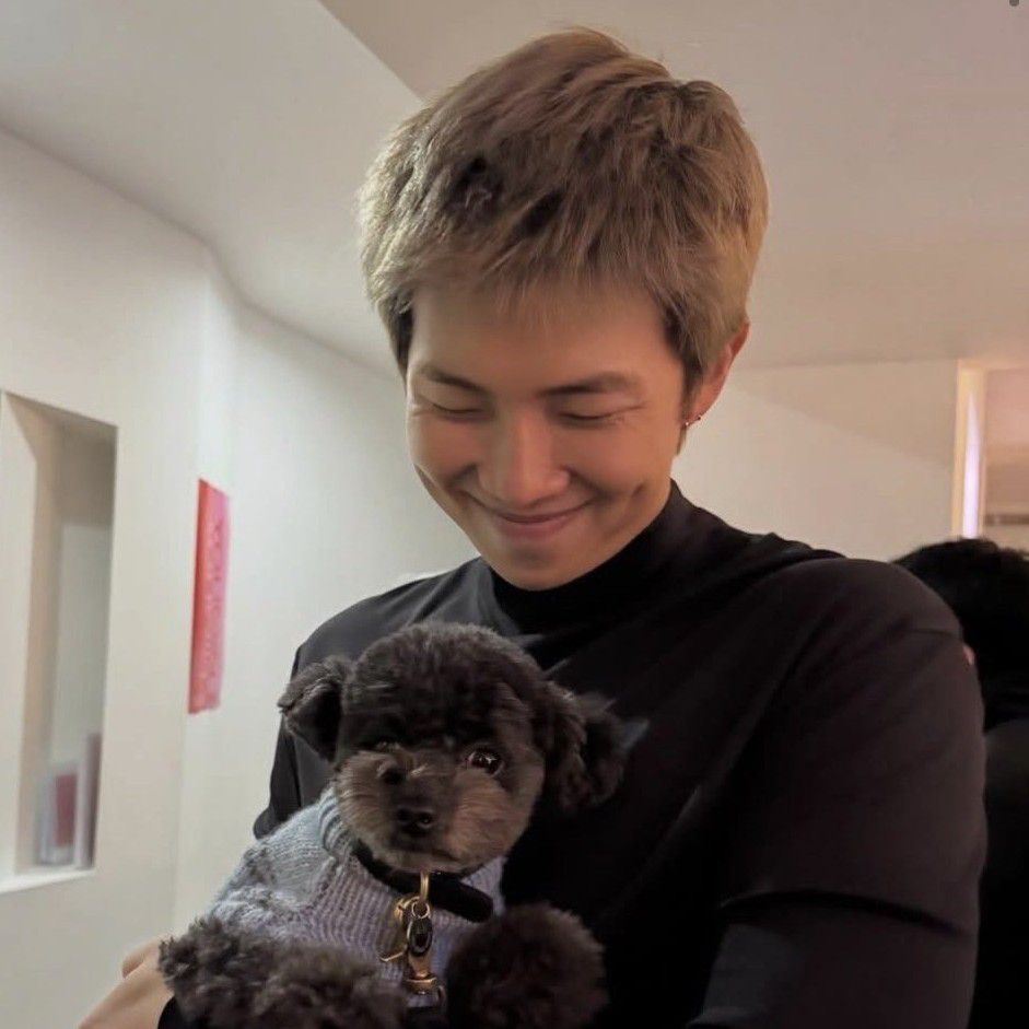 A moment captured by RM (BTS)'s fan