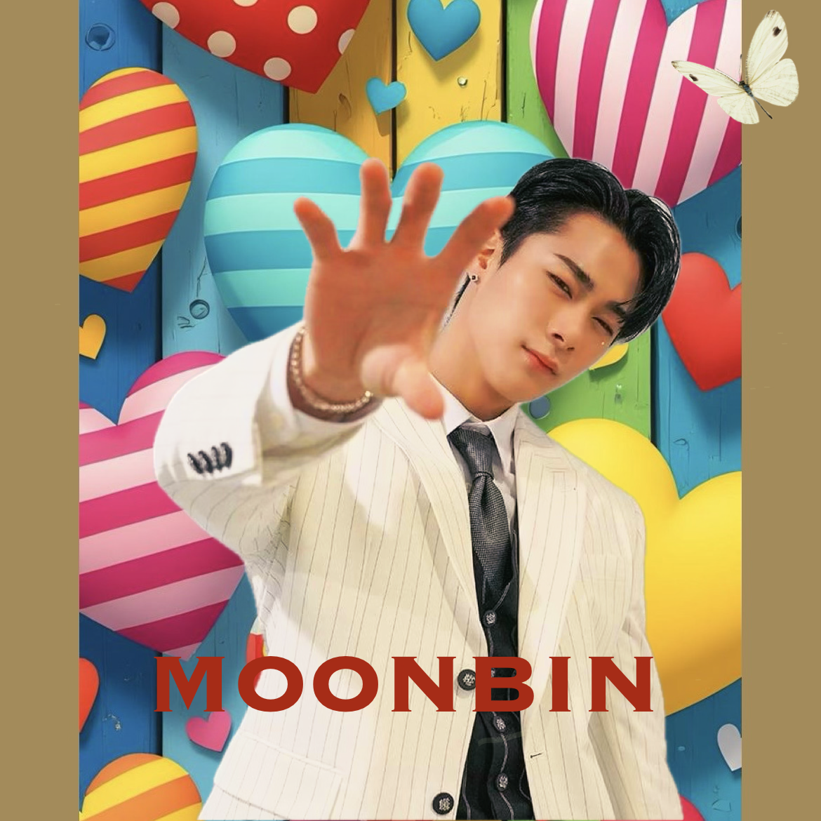 Recent activity shot of Moonbin (ASTRO)