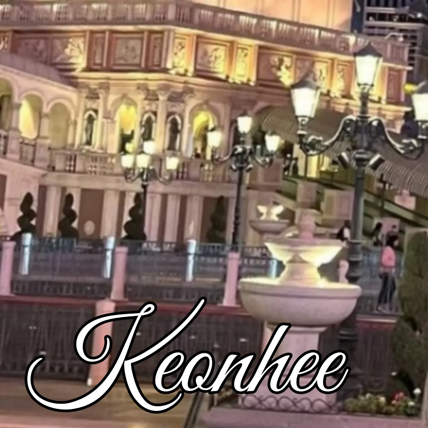 Recent activity shot of Keonhee (ONEUS)