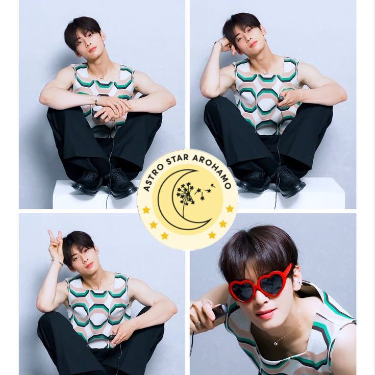 Recent activity shot of Eunwoo (ASTRO)