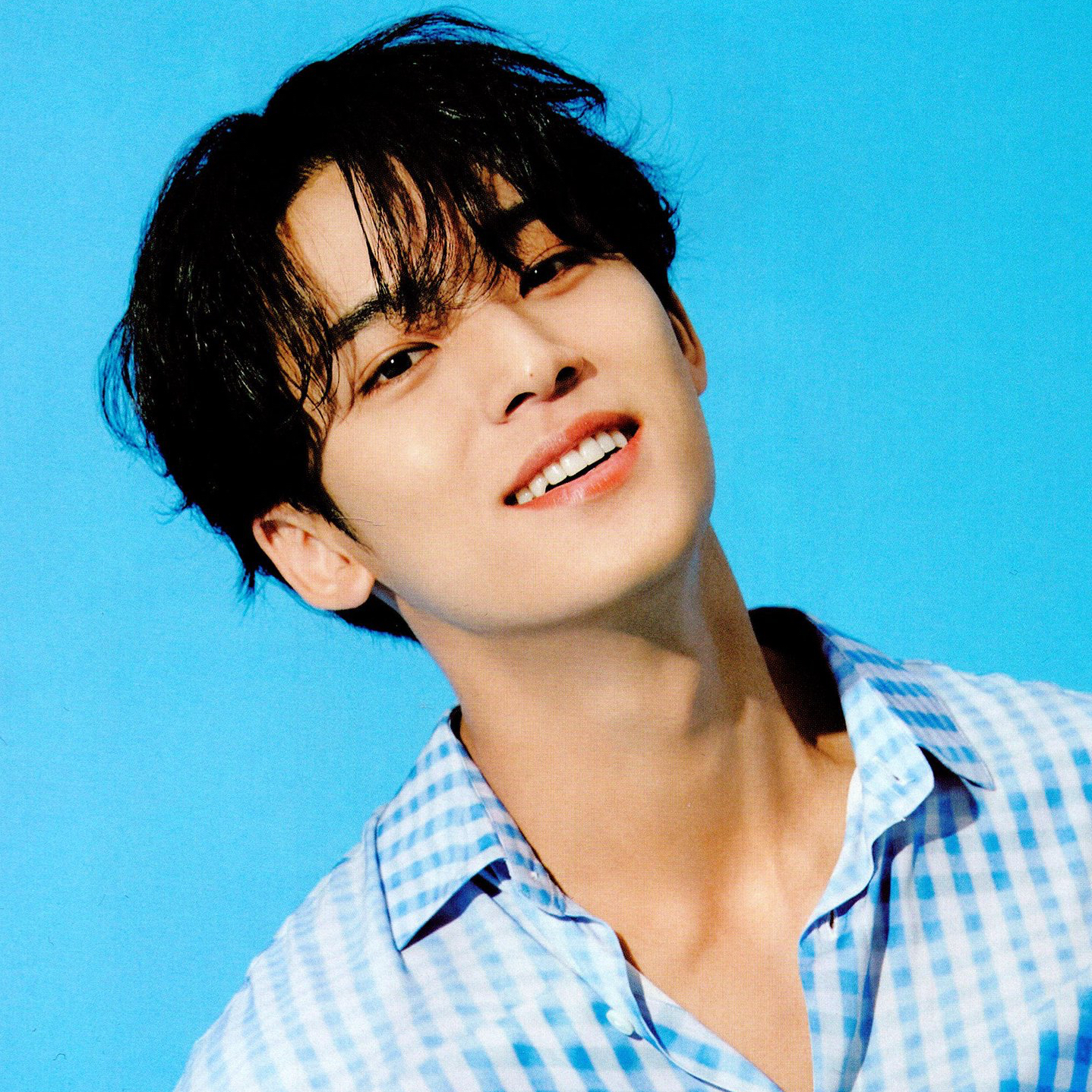 A moment captured by Mingyu (SEVENTEEN)'s fan