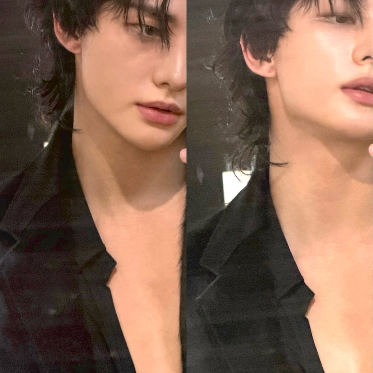 A moment captured by Hyunjin (Stray Kids)'s fan