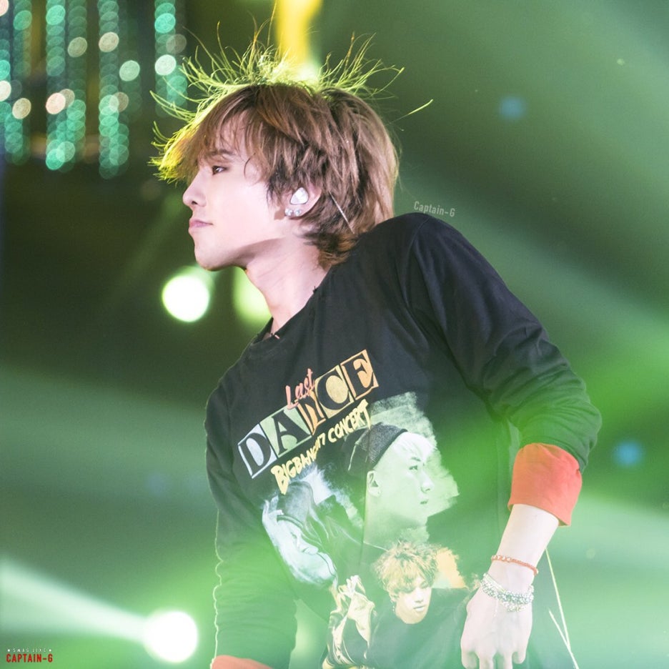 A moment captured by G-DRAGON (BIGBANG)'s fan