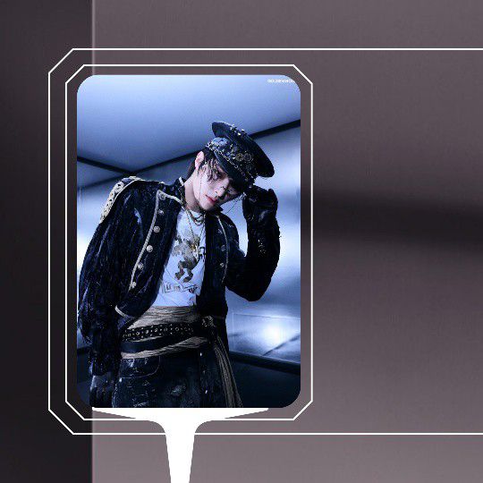 Recent activity shot of Mingi (ATEEZ)