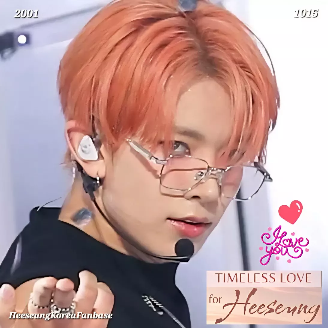 Behind-the-scenes cut of Heeseung