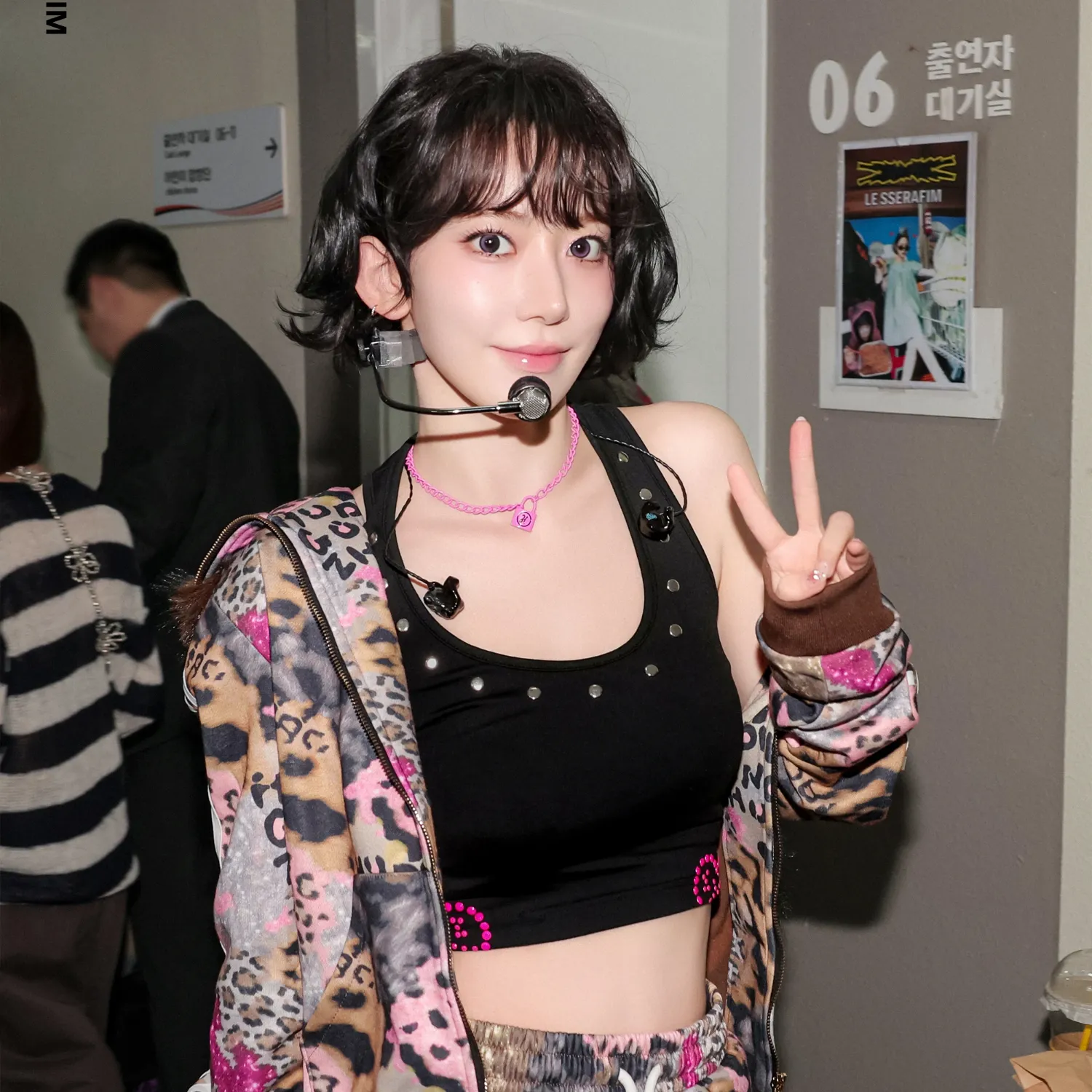 A moment captured by Sakura (LE SSERAFIM)'s fan