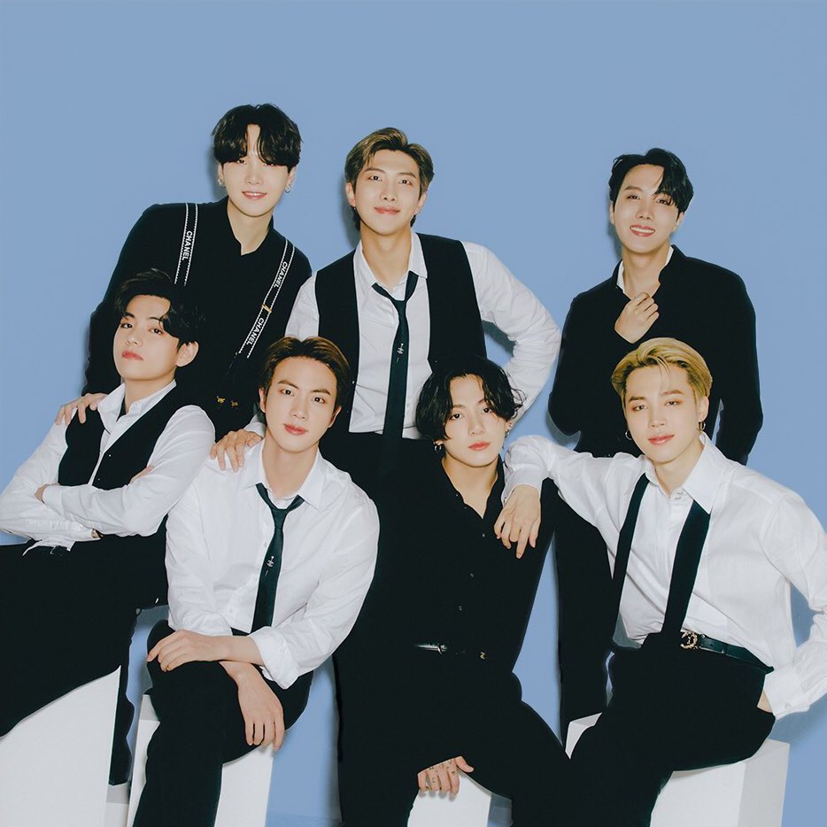 防弹少年团粉丝拍下的瞬间