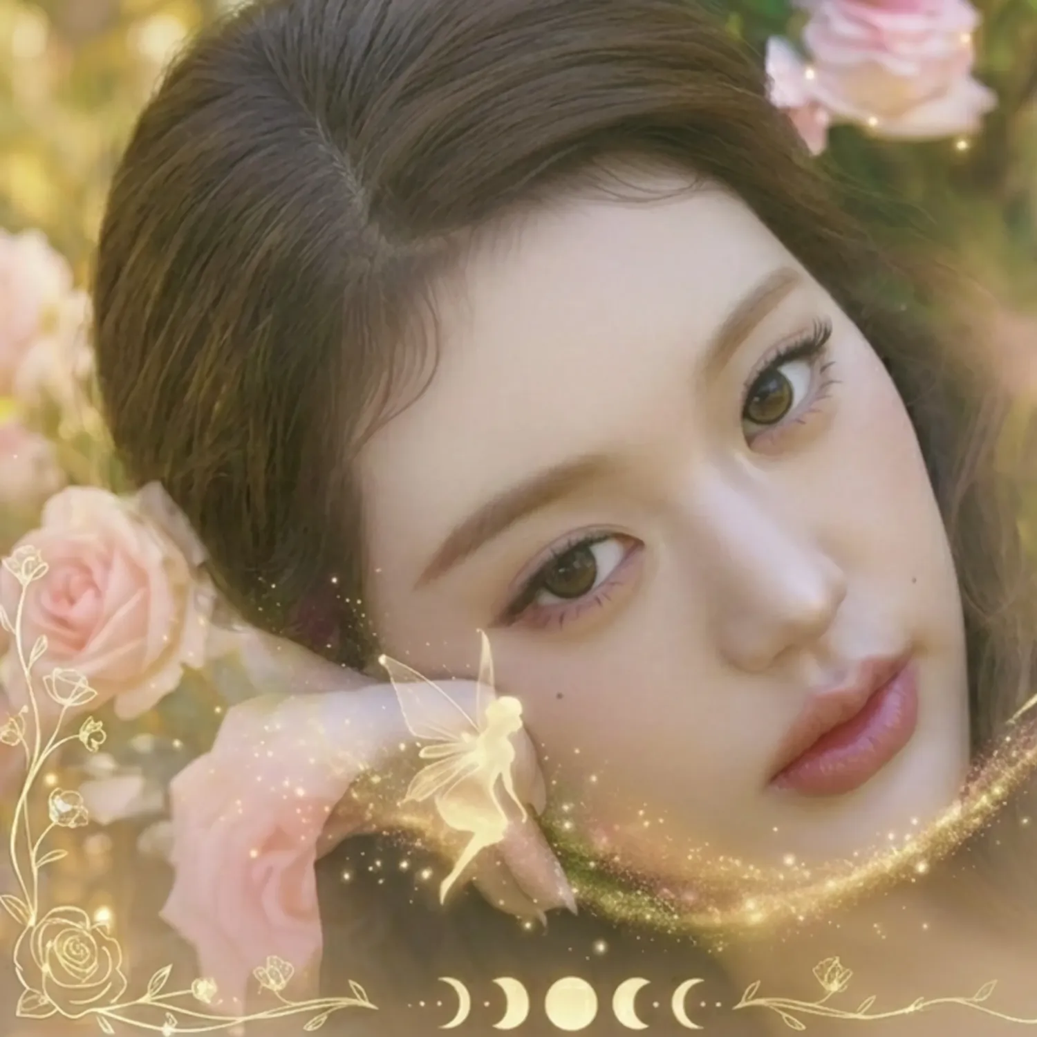 A moment captured by Jang Wonyoung (IVE)'s fan