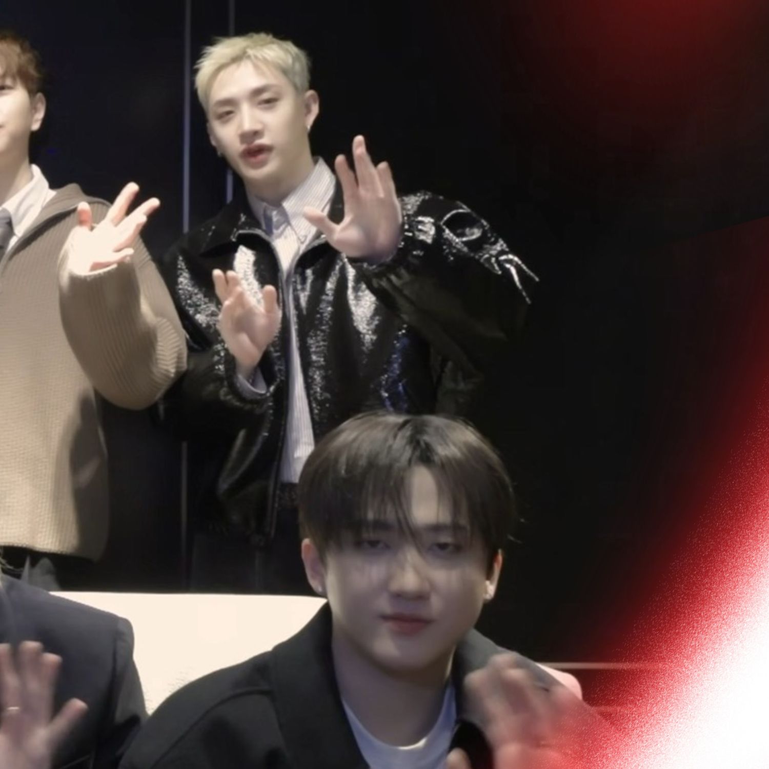 A moment captured by Changbin (Stray Kids)'s fan