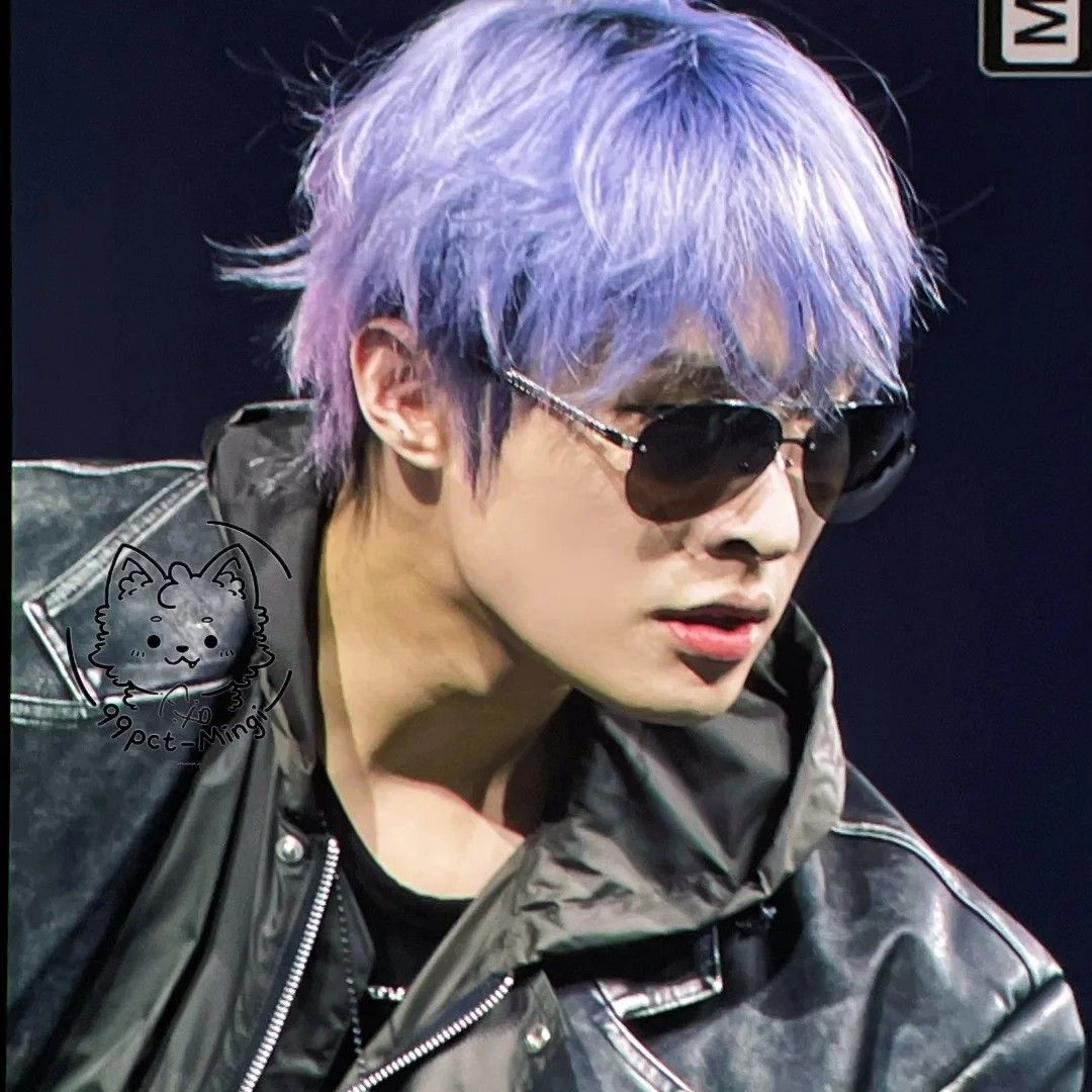 Recent activity shot of Mingi (ATEEZ)