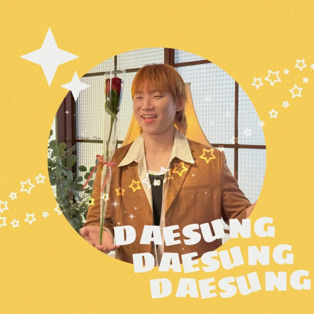 Recent activity shot of Daesung (BIGBANG)