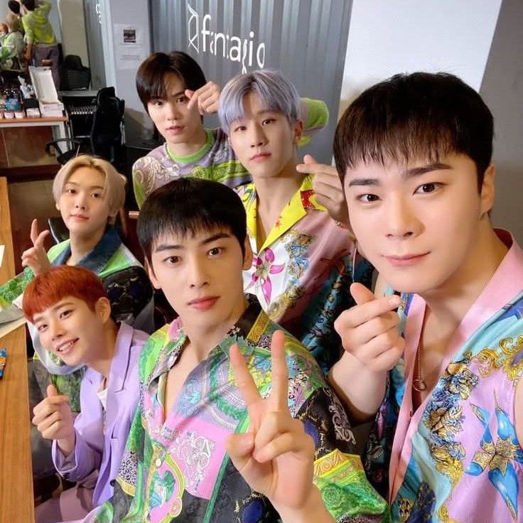 ASTRO的幕後花絮