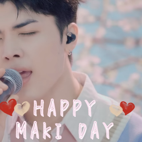 Recent activity shot of Maki (&TEAM)