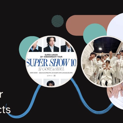 Behind-the-scenes cut of Super Junior