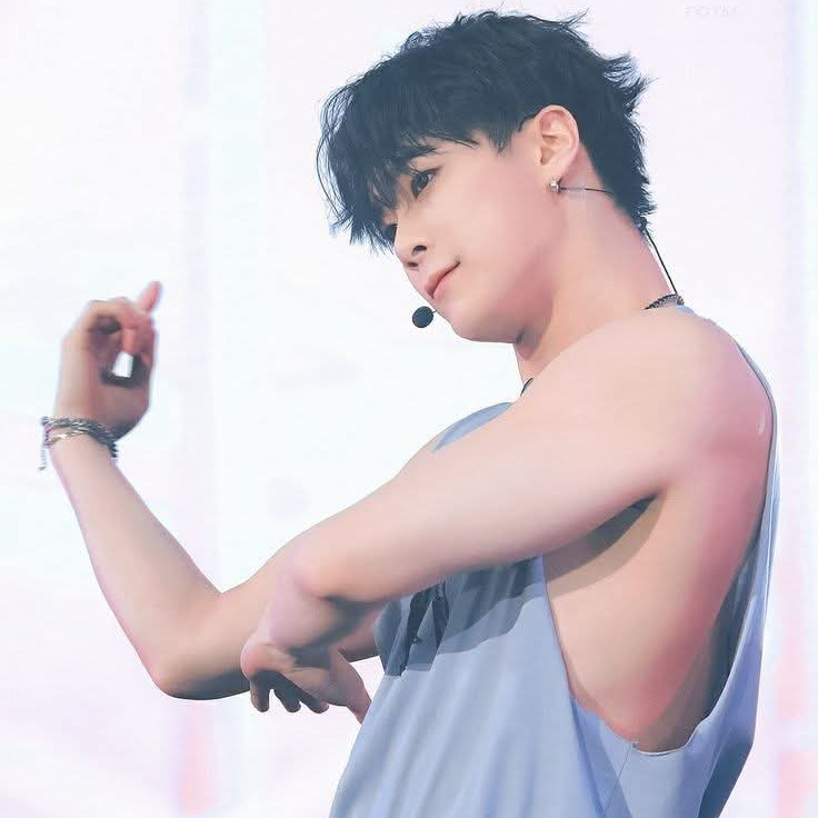 Recent activity shot of Moonbin (ASTRO)