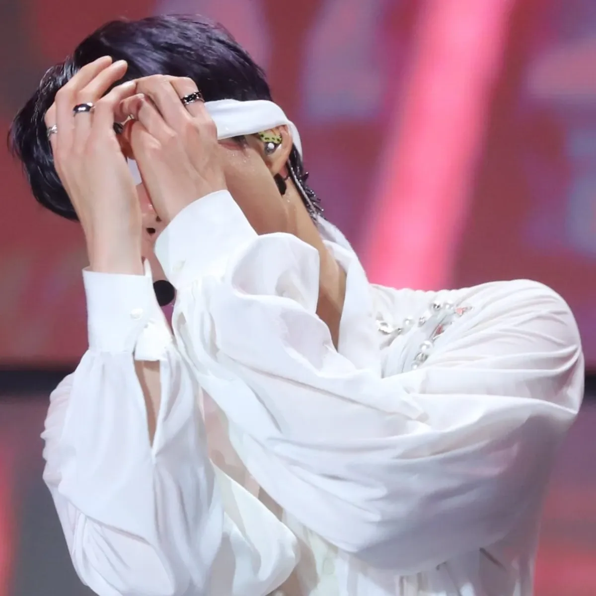 A moment captured by Moonbin (ASTRO)'s fan