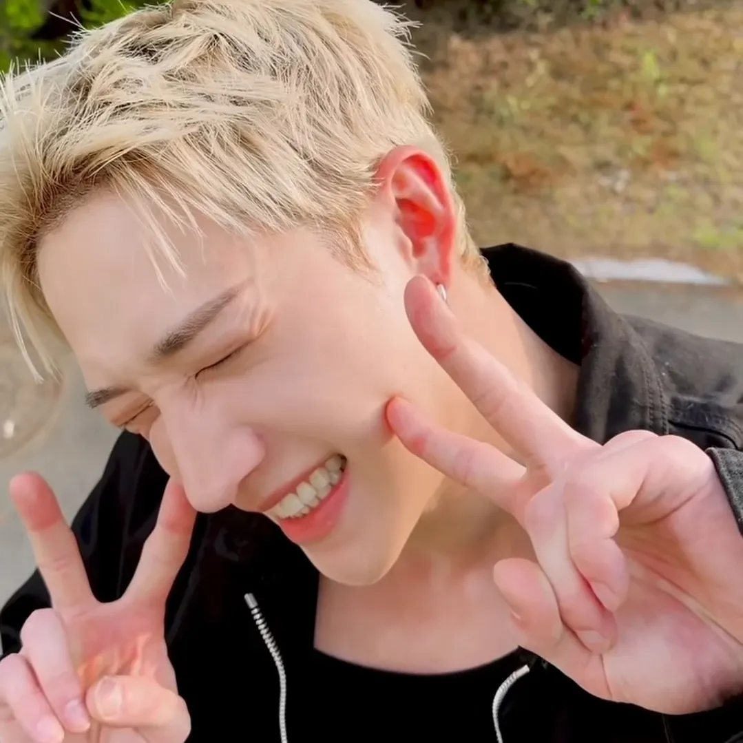 A moment captured by Bang Chan (Stray Kids)'s fan