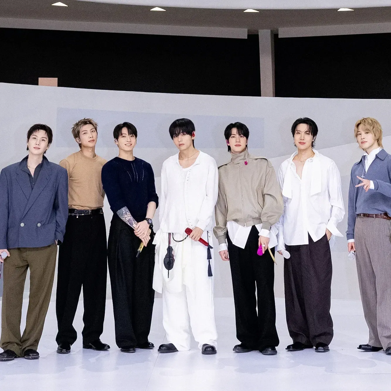 A moment captured by BTS's fan