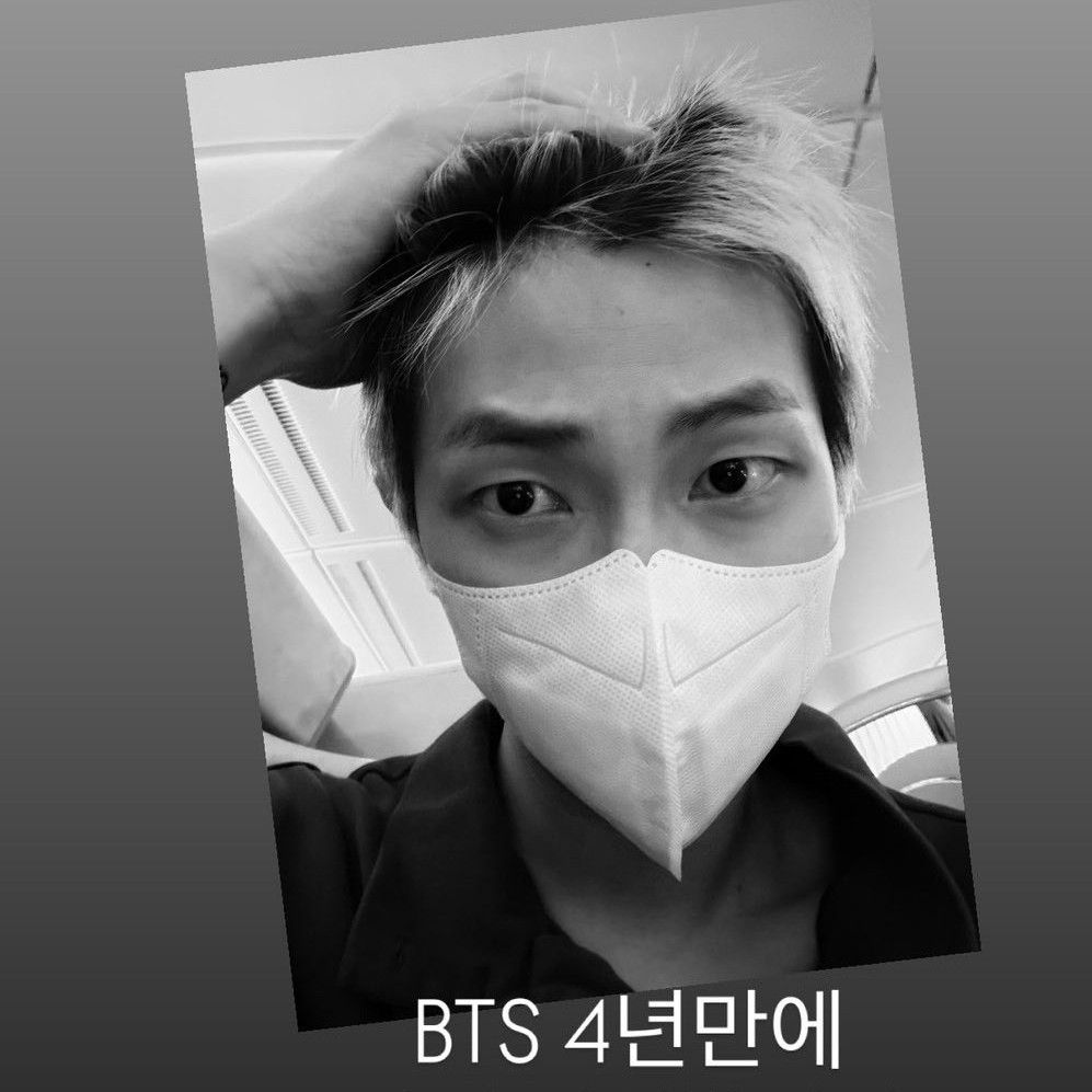 A moment captured by RM (BTS)'s fan