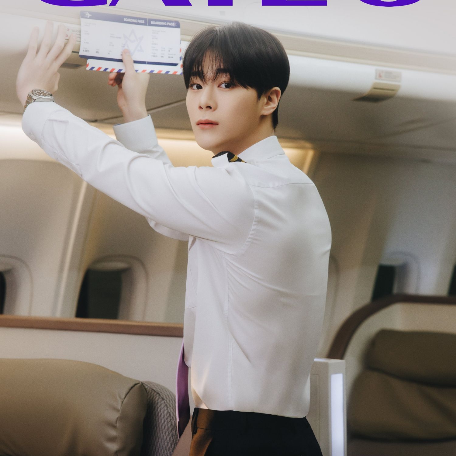 A moment captured by Moonbin (ASTRO)'s fan