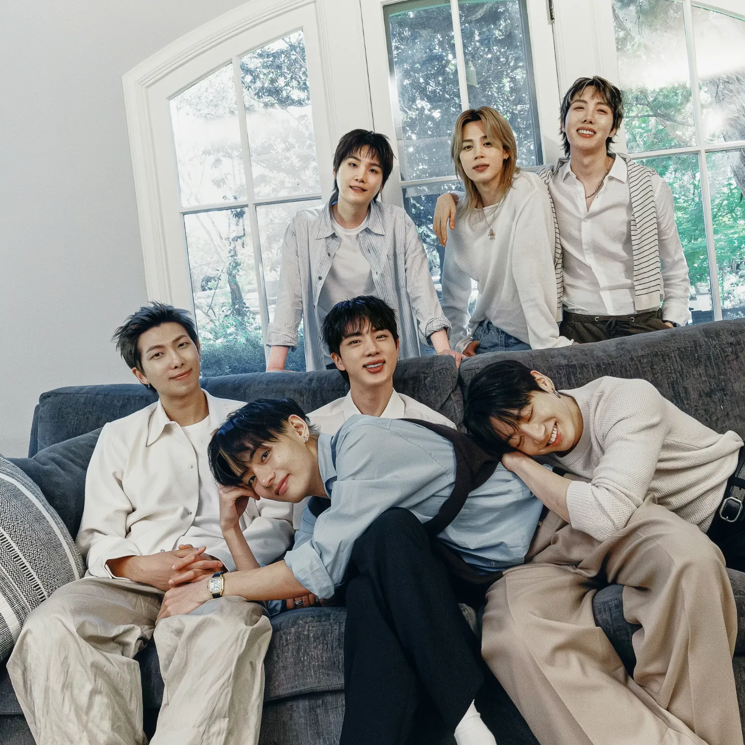 A moment captured by BTS's fan