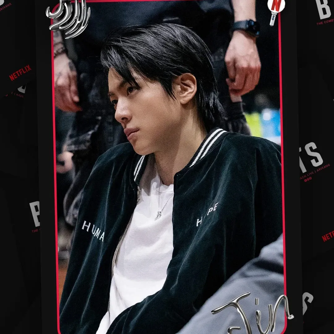 Recent activity shot of Jin (BTS)