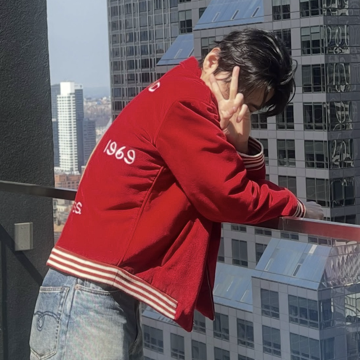 V (防弹少年团)粉丝拍下的瞬间