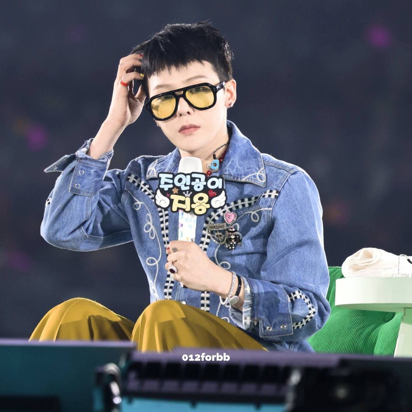 A moment captured by G-DRAGON (BIGBANG)'s fan