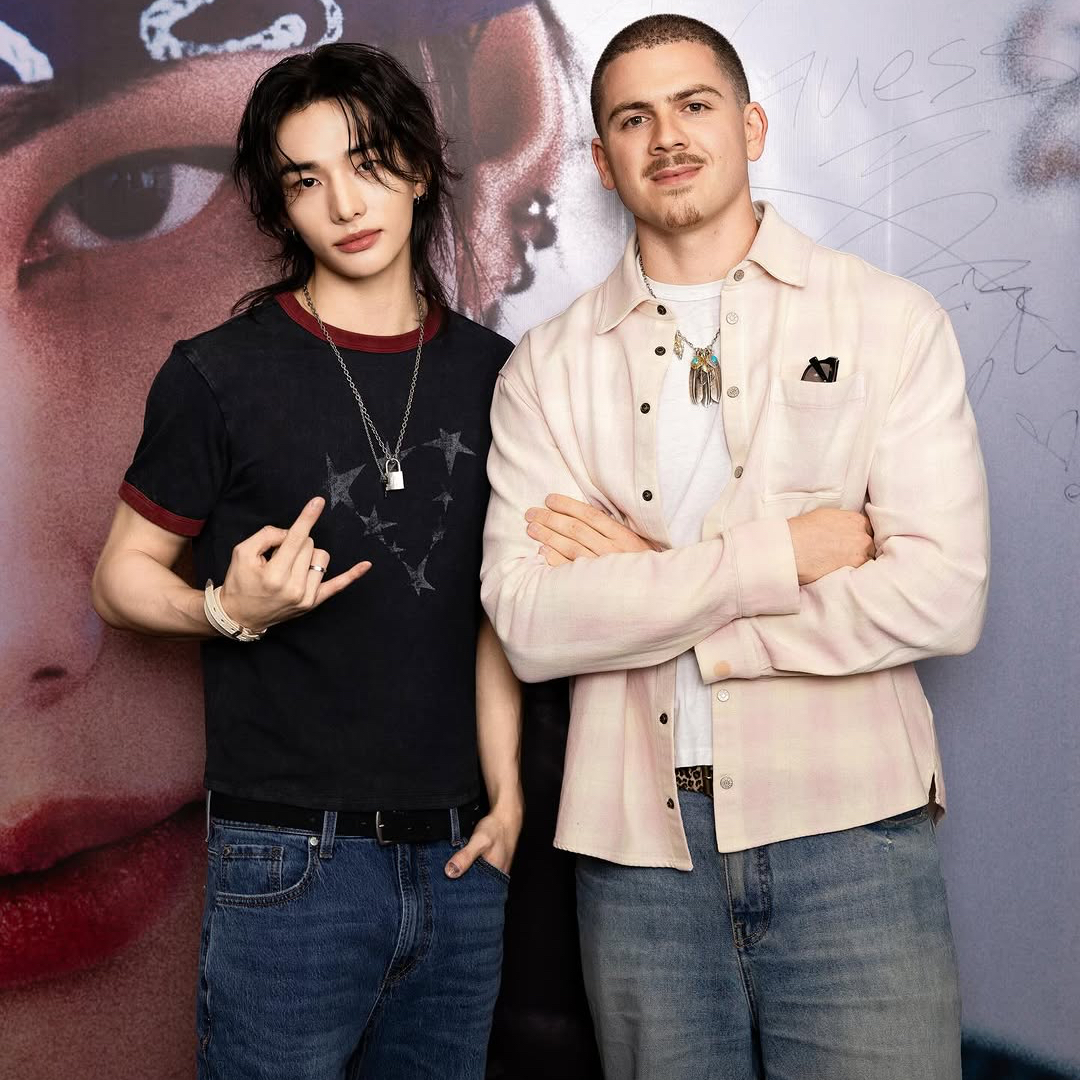 Recent activity shot of Hyunjin (Stray Kids)