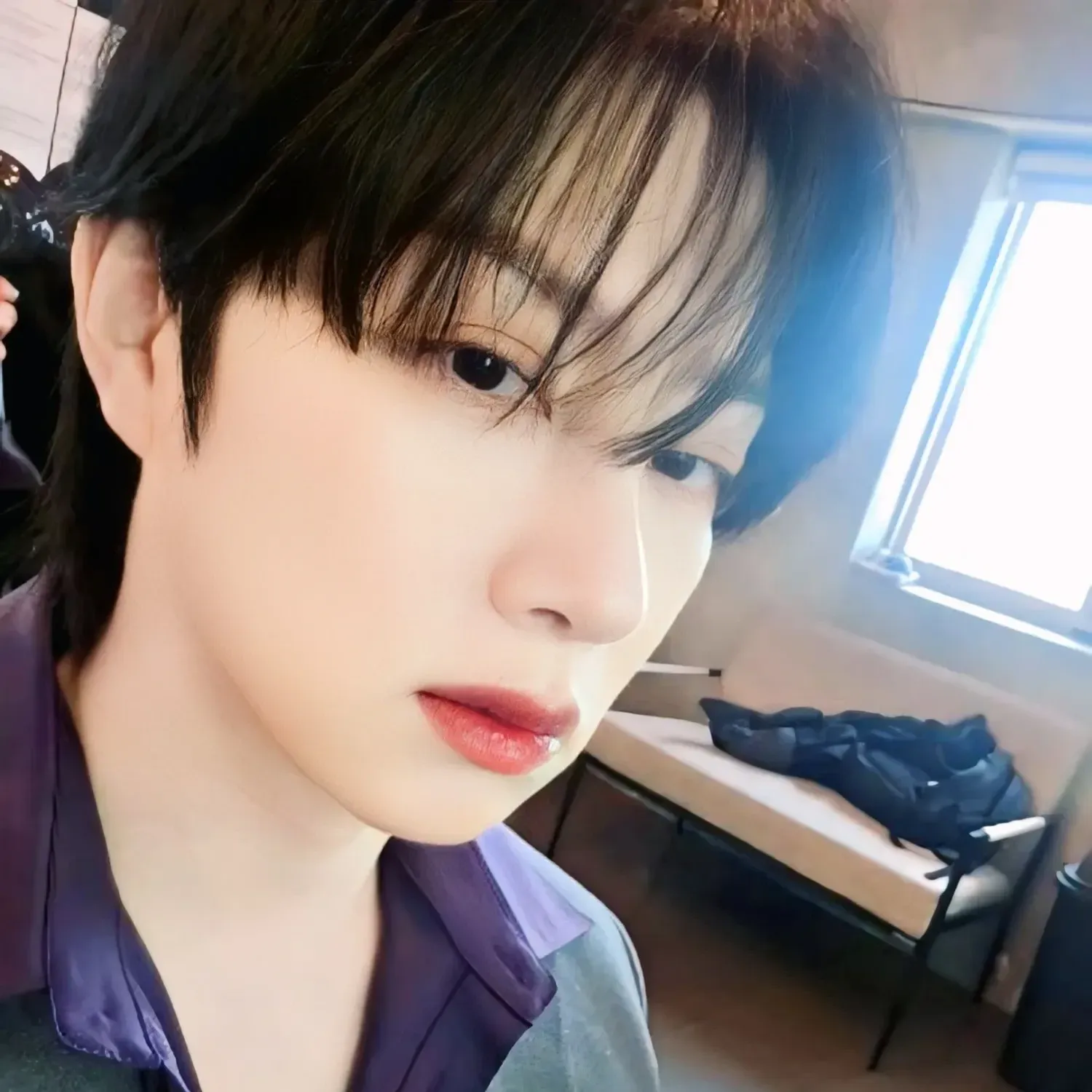 A moment captured by Heechul (Super Junior)'s fan