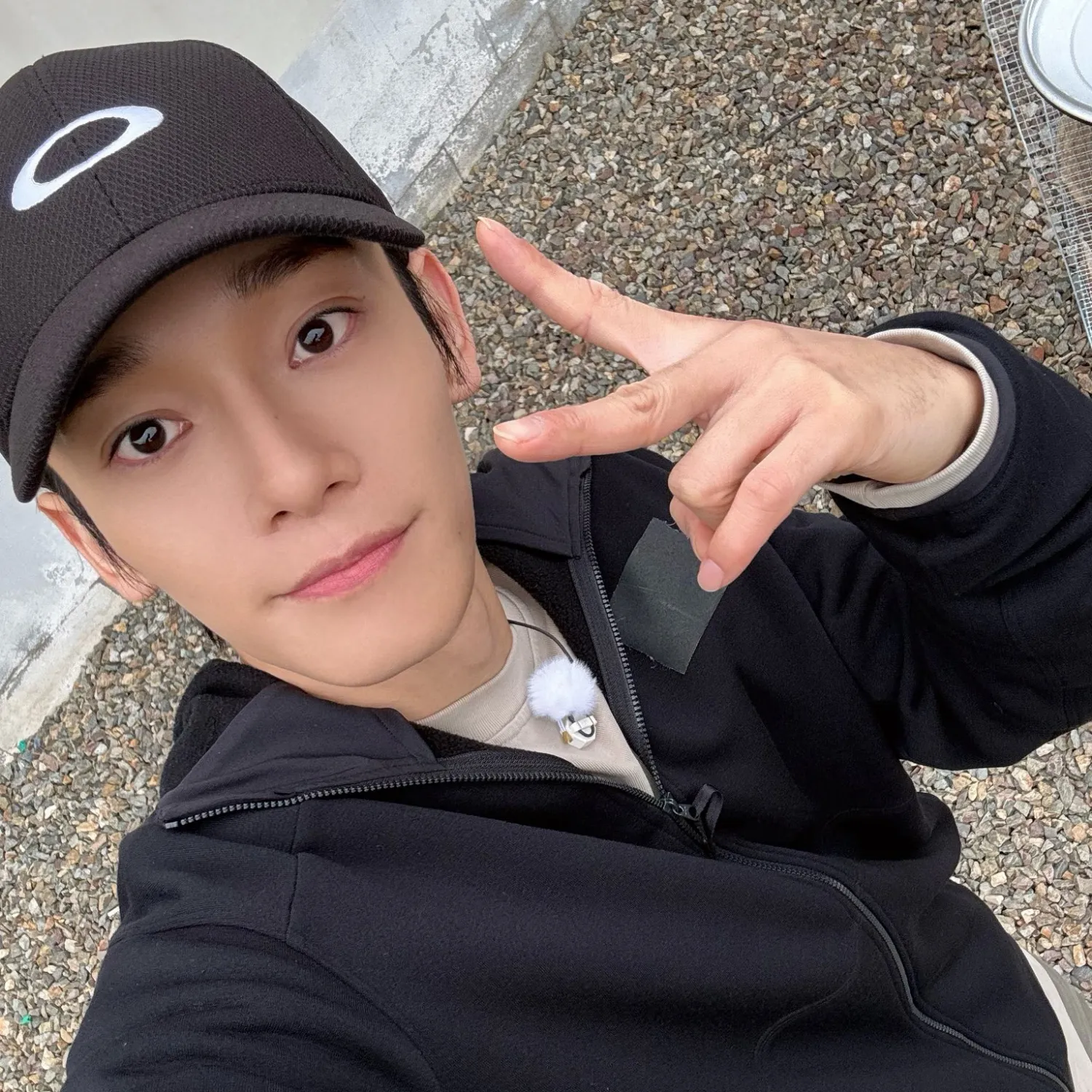 Recent activity shot of Chen (EXO)