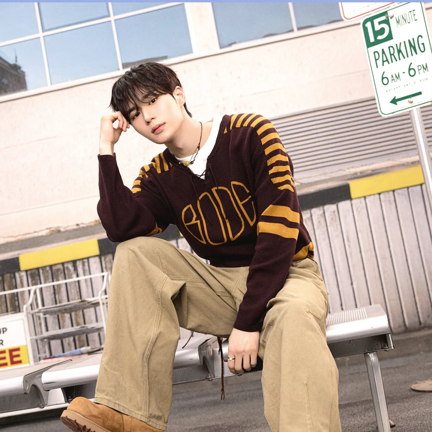 Recent activity shot of Kim Junseo (ALPHA DRIVE ONE)