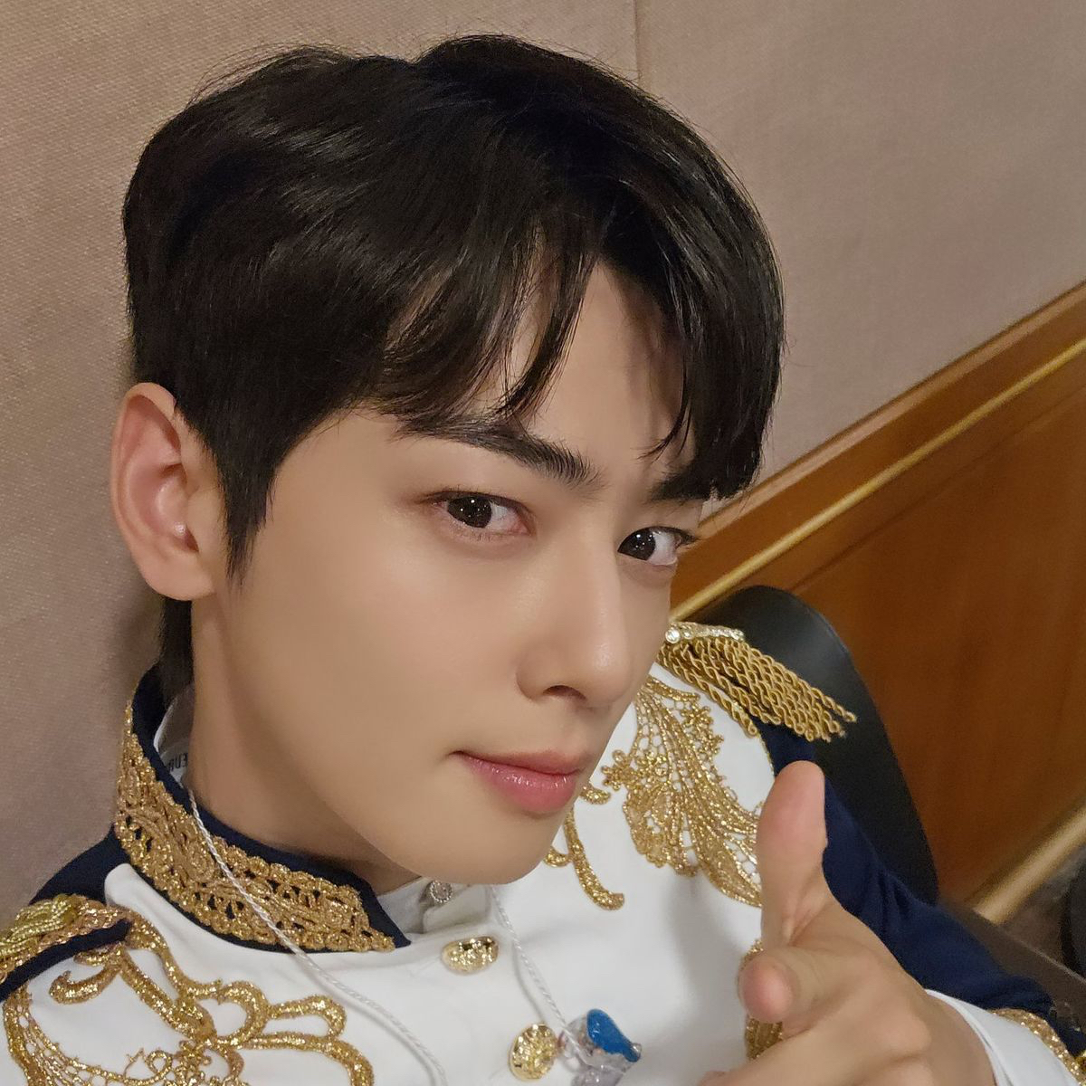 Recent activity shot of Eunwoo (ASTRO)