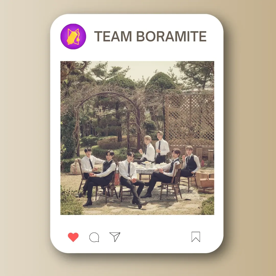 A moment captured by BTS's fan